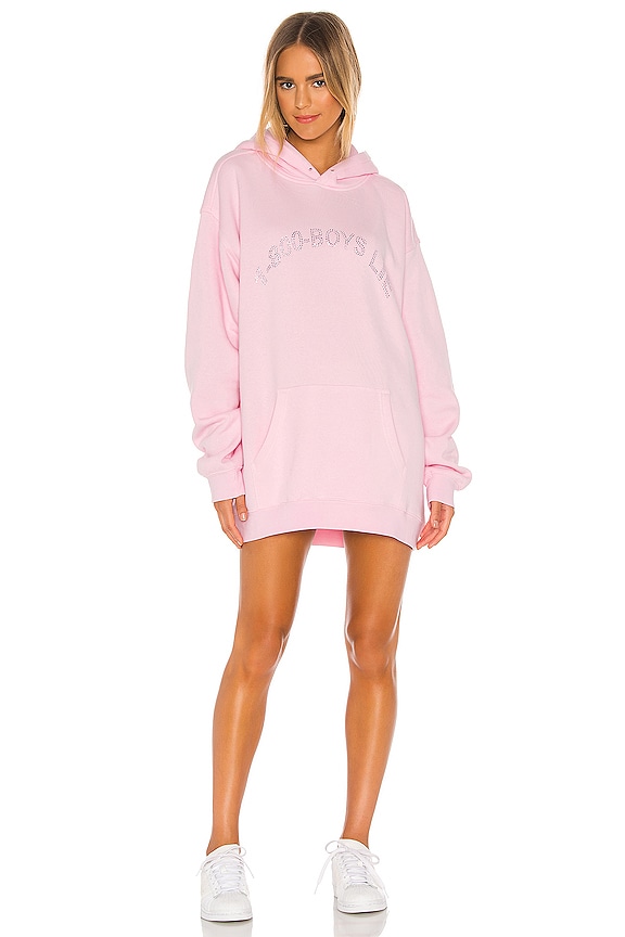 view 2 of 4 SWEAT À CAPUCHE 1-800 in Baby Pink