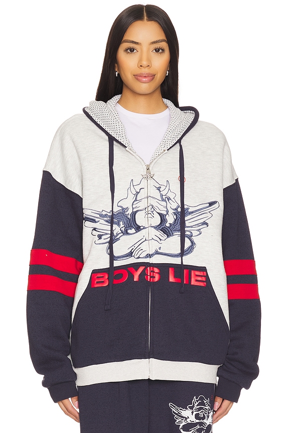 view 1 of 5 DAILY DOSE HARLEY ジップアップ in Navy