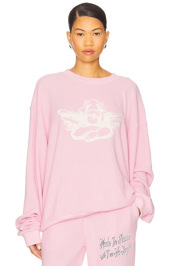 view 2 of 4 Georgia Rules Kara Crewneck in Pink