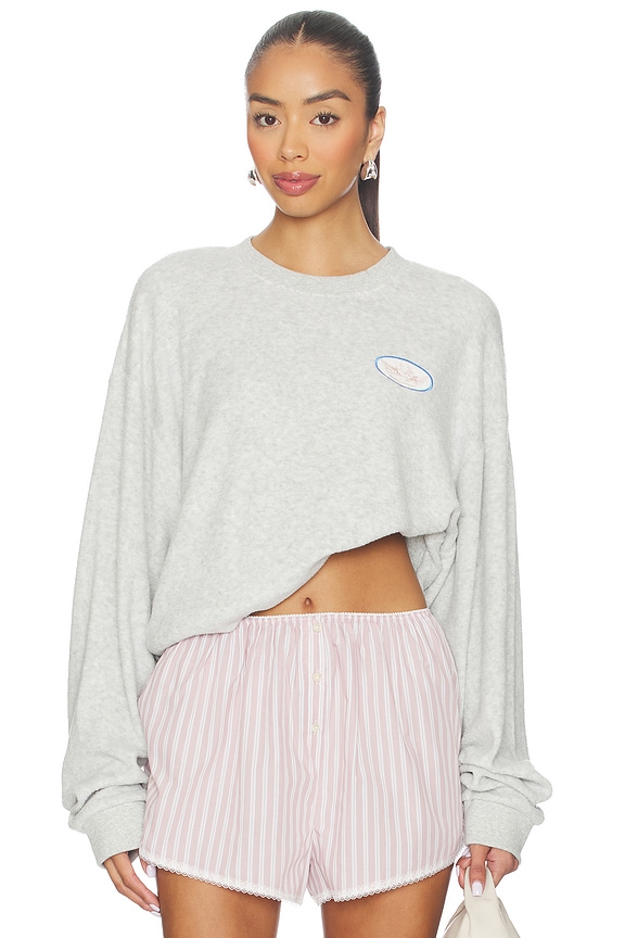 view 2 of 5 Charmer Kara Crewneck in Grey