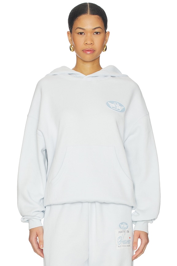 view 2 of 4 Georgia Rules Racer Hoodie in Baby Blue