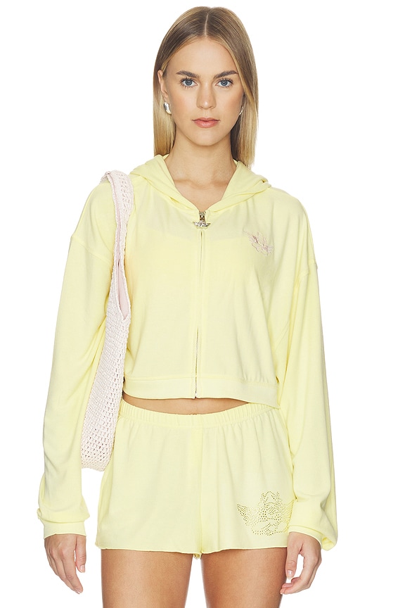 view 2 of 6 Boys Will Be Boys Who Lie Alex Zip Up in Yellow