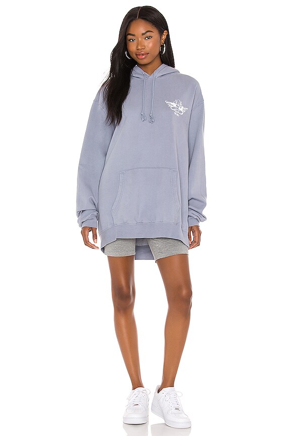 view 2 of 3 My Favorite Lies Hoodie in Blue