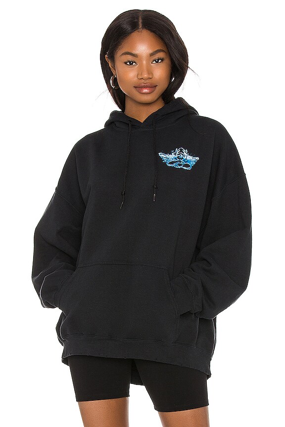 view 2 of 4 We All Eat Lies Sweatshirt in Black