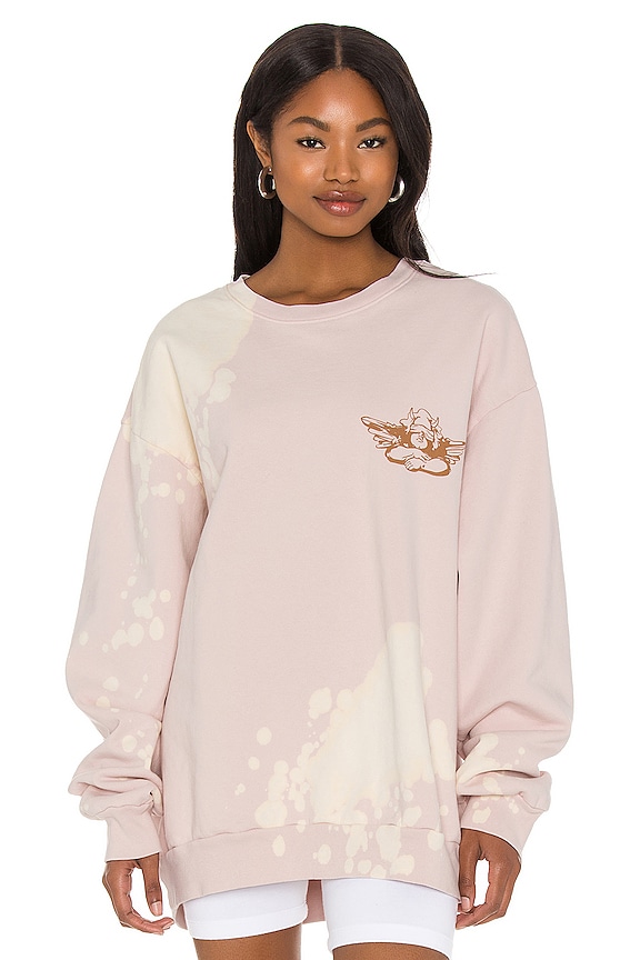 view 2 of 5 Perpetual Feelings Crewneck in Pink