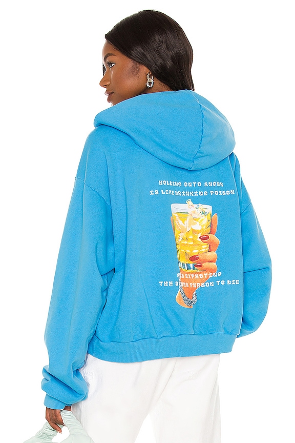 view 1 of 4 Let It Go Hoodie in Blue