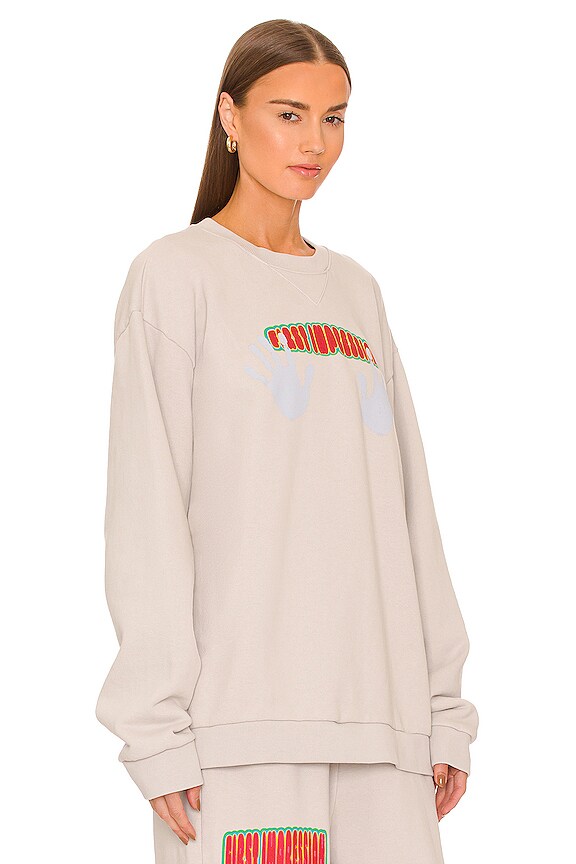 view 2 of 4 First Impression Crewneck in White