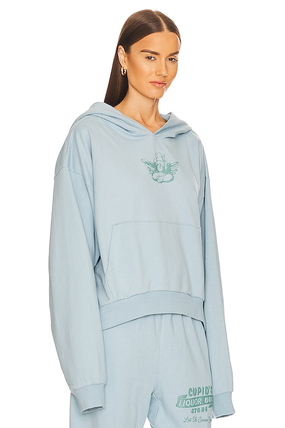 view 2 of 4 SUDADERA CUPID'S LIQUOR in Sky Blue
