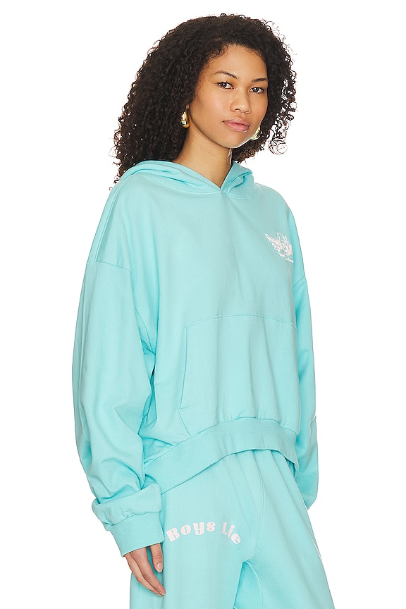 view 2 of 5 Truth Hoodie in Turquoise