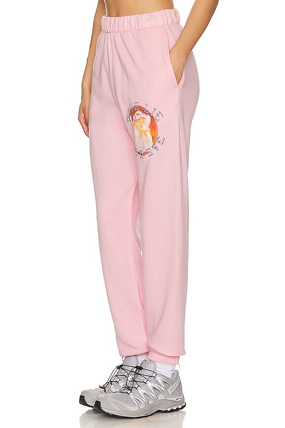 view 2 of 5 СВОБОДНЫЕ БРЮКИ GOODBYE AGAIN in Pink