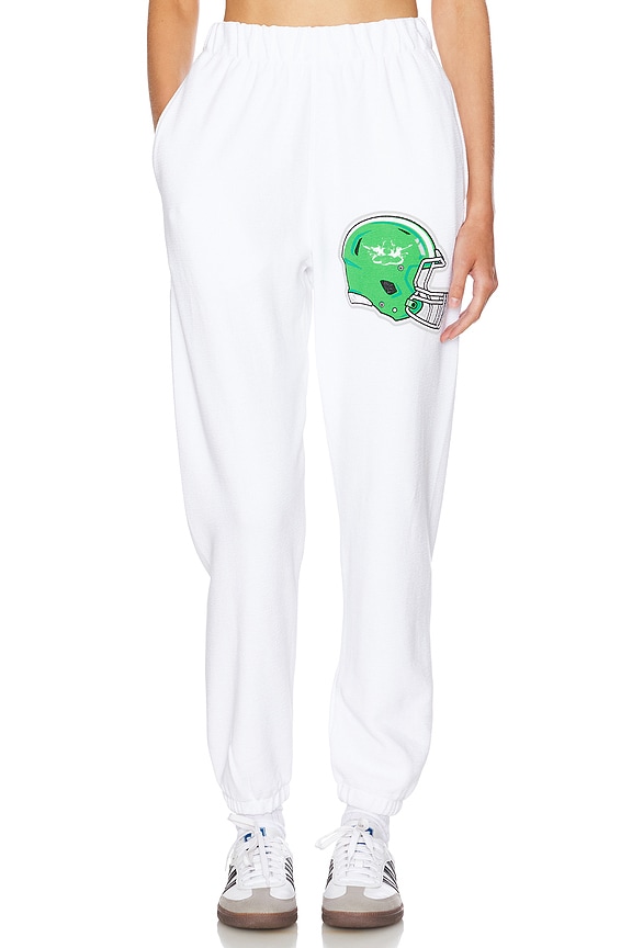 view 2 of 7 PANTALONES DE CHÁNDAL DE CORTE AJUSTADO DON'T FUMBLE MAC in White