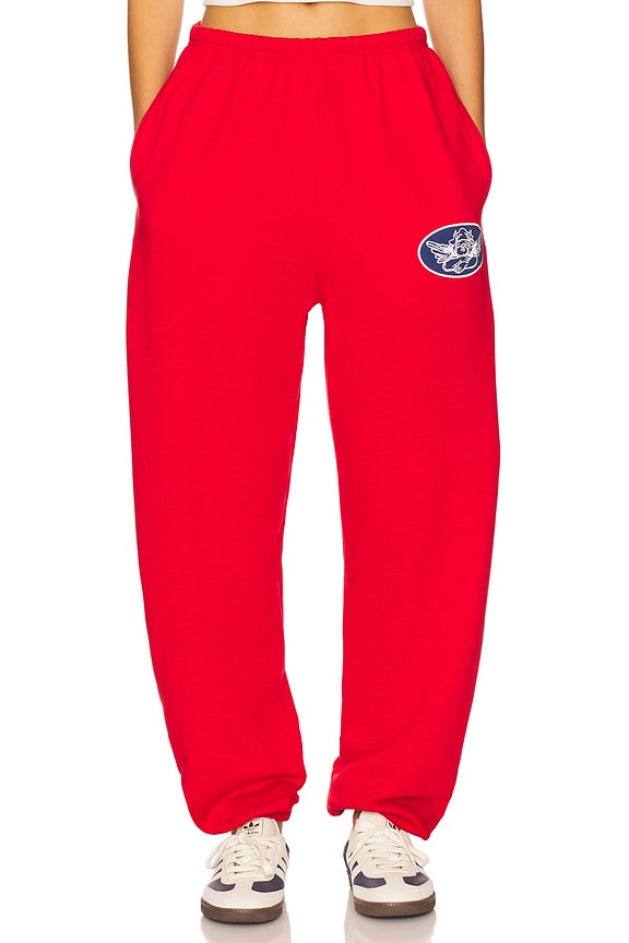 view 2 of 7 Red Flags Kimmy Pants in Red