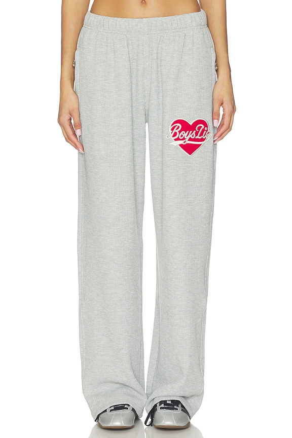 view 1 of 6 Signature Thermal Alex Sweatpants in Grey