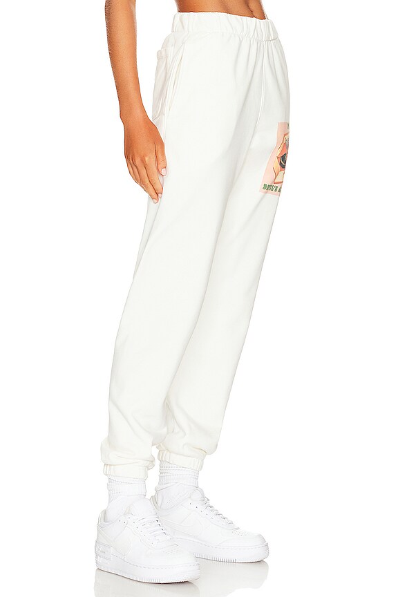 view 2 of 4 Turn The Tables Sweatpants in White