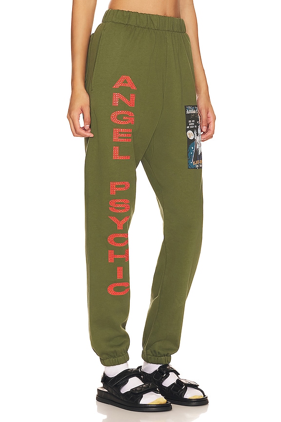 view 2 of 7 ANGEL PSYCHIC V2 スウェットパンツ in Olive