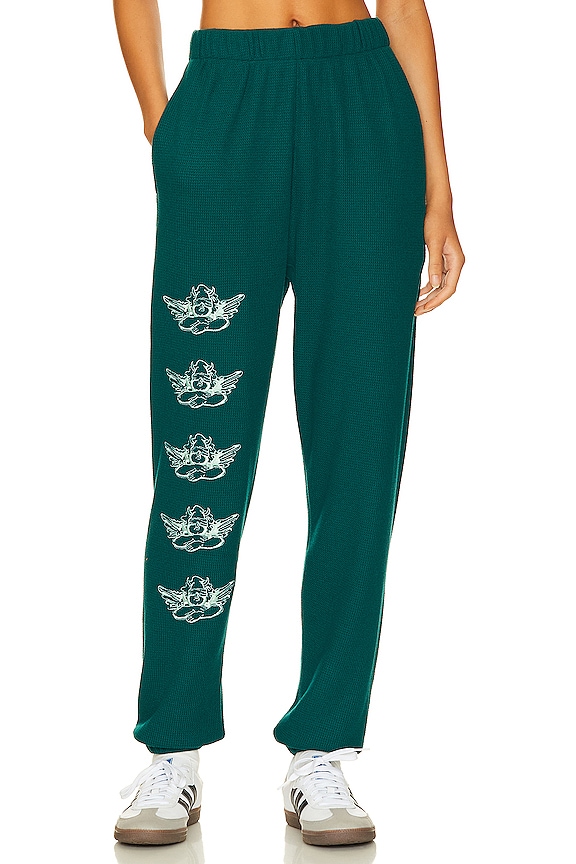 Boys Lie Rising Angels Sweatpants in Green REVOLVE