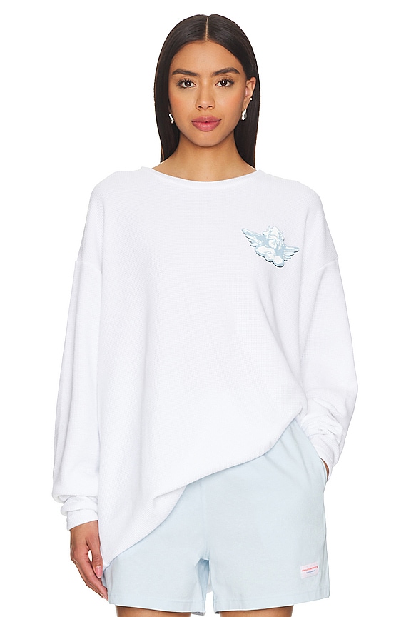 view 2 of 6 CAMISETA TÉRMICA BOYFRIEND CHANGE OF HEART in White