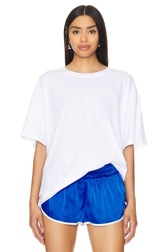 view 2 of 5 Vows Boyfriend Tee in White