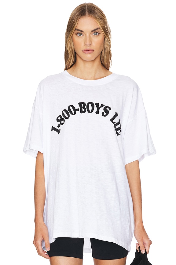 view 2 of 6 CAMISETA TIRANTES BOYFRIEND 1-800 REVAMPED in White