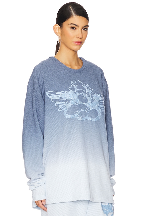 view 2 of 4 MANCHES LONGUES THERMAL in Made With Heaven Blues