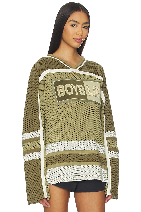 view 2 of 4 Better Half Garden Mother Pucker Jersey Tee in Green