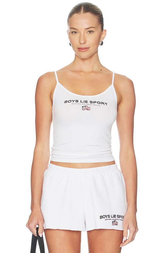 view 1 of 4 Boys Lie Sport Getti Tank Top in White