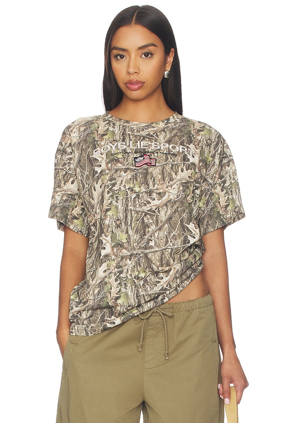 view 1 of 5 T-SHIRT BOYS LIE SPORT BF SLUB in Camo