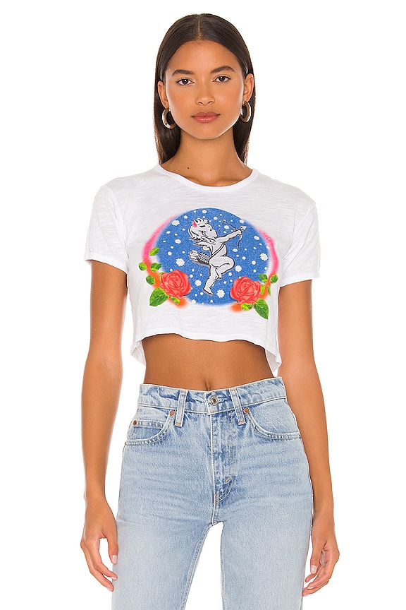 view 1 of 4 T-SHIRT SPACE CADET in White