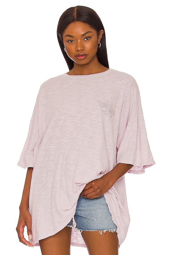 view 2 of 6 Change Of Heart BF Tee in Purple Haze