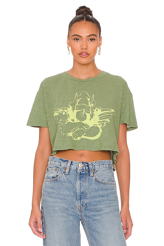 view 2 of 5 T-SHIRT TALK in Green