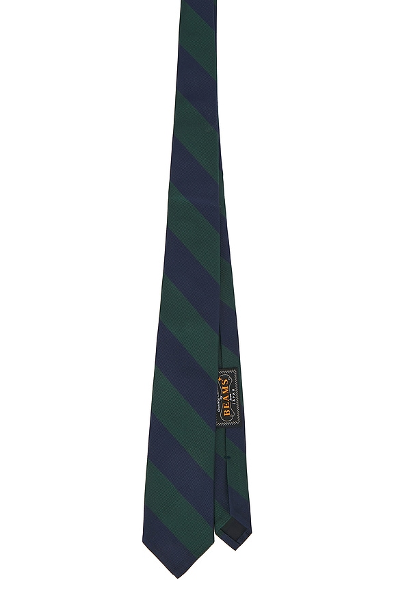 view 1 of 4 Ivy Tie Regimental Stripe in Green