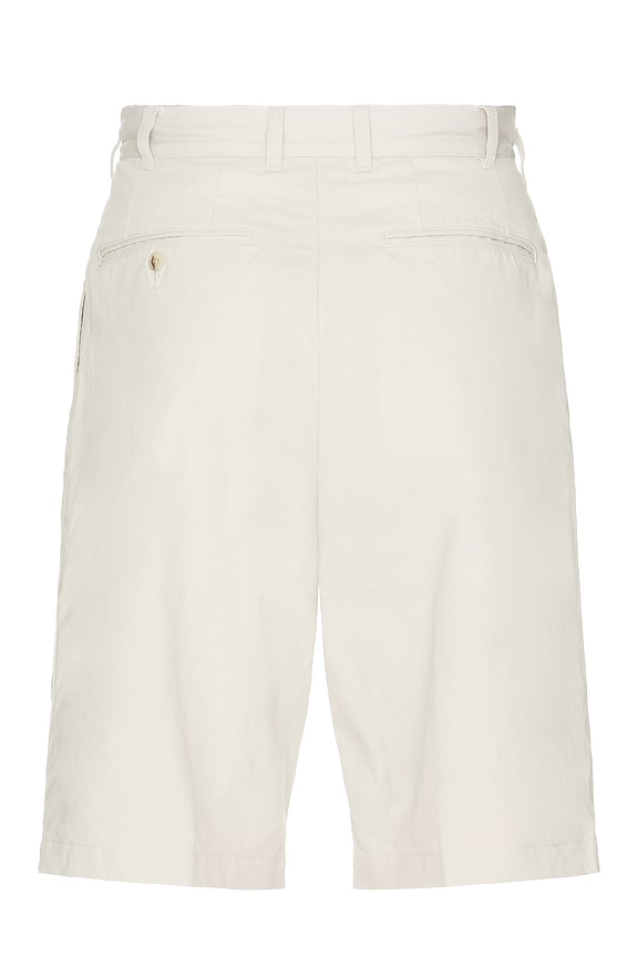view 2 of 4 2 Pleats Shorts Twill Bio Washed in Cement