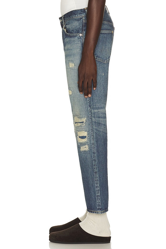 view 2 of 5 5 Pocket Classic Denim Repair in Hard Wash & Repair