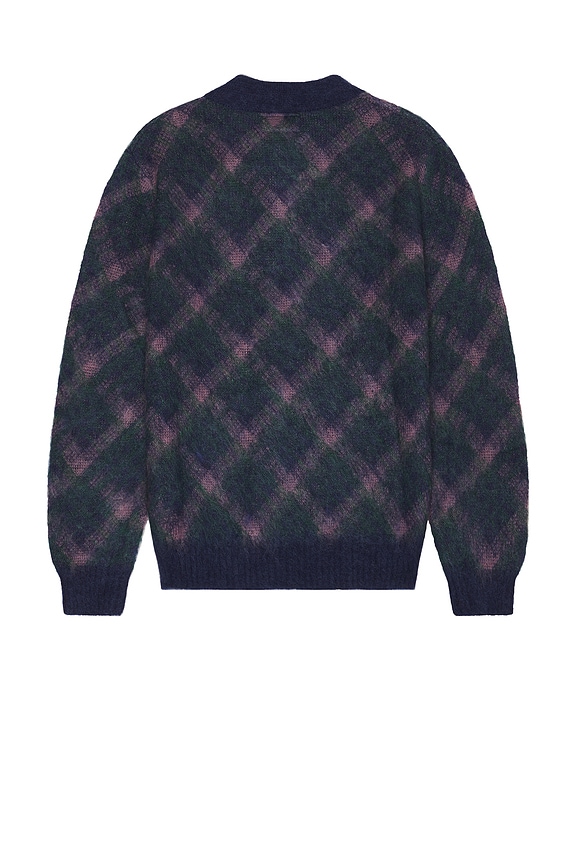 view 2 of 3 Knit Polo Stripe in Navy