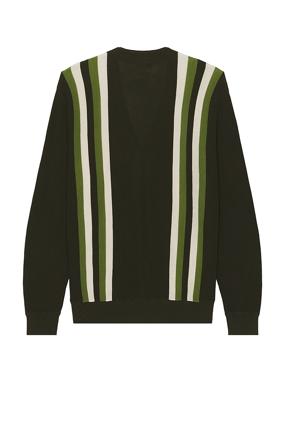 view 2 of 4 Cardigan Stripe in Green