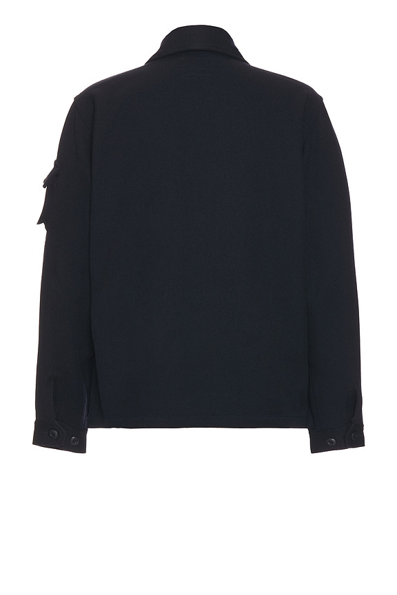 view 2 of 4 Mil Wool Kersey Jacket in Navy