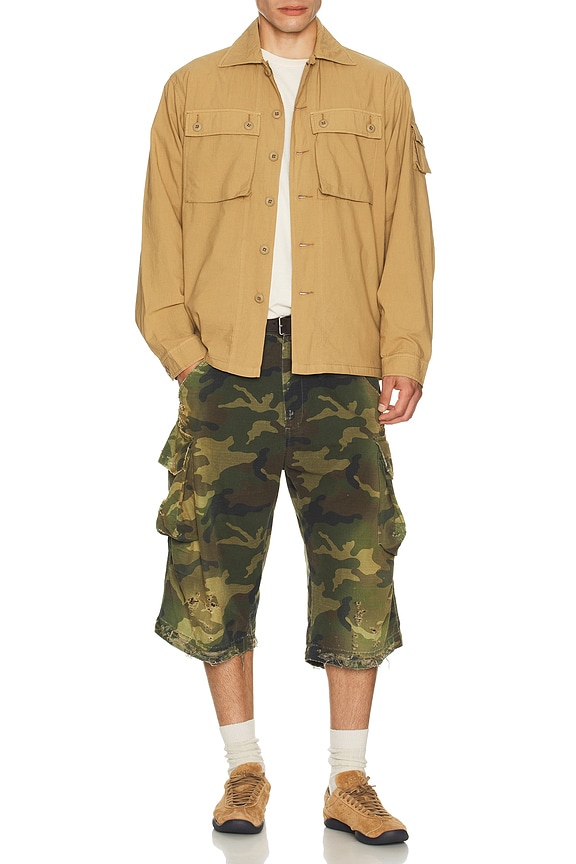 view 2 of 5 Mil Shirt Jacket in Khaki