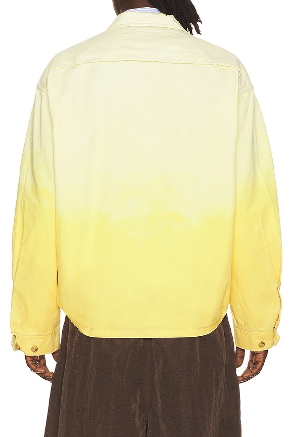 view 2 of 4 Short Blouson Gradation Print in Yellow