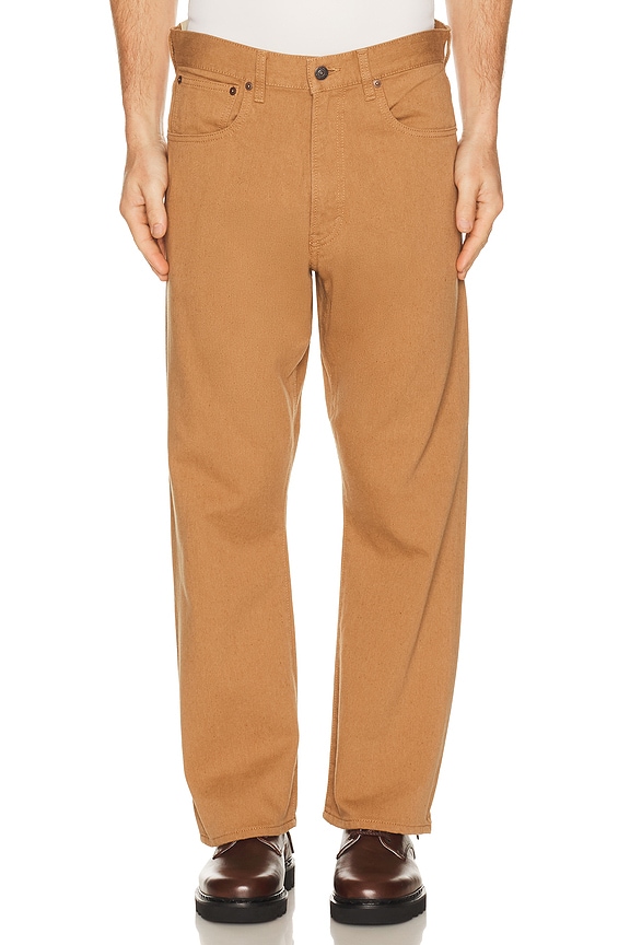 view 1 of 5 5 Pocket Classic Oc Pique in Brown