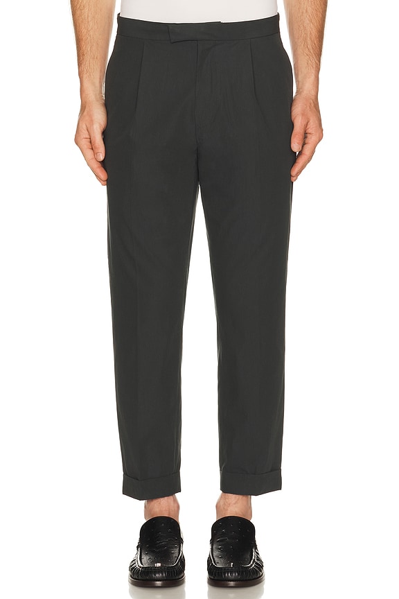 view 1 of 5 1 Pleat Travel Pants in Charcoal