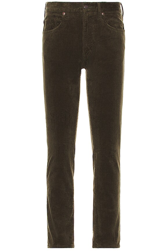 view 2 of 3 5 Pocket Corduroy in Olive