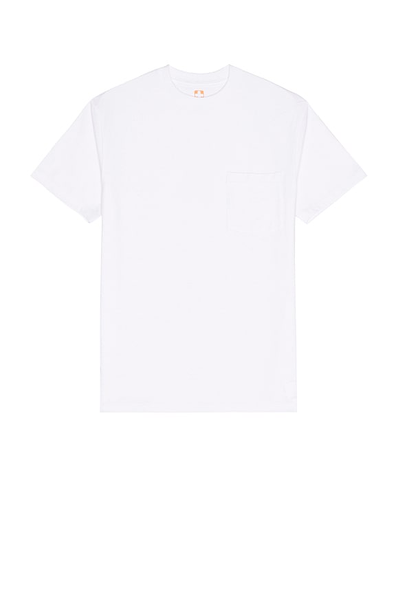view 2 of 5 2 Pack Pocket Tee in White
