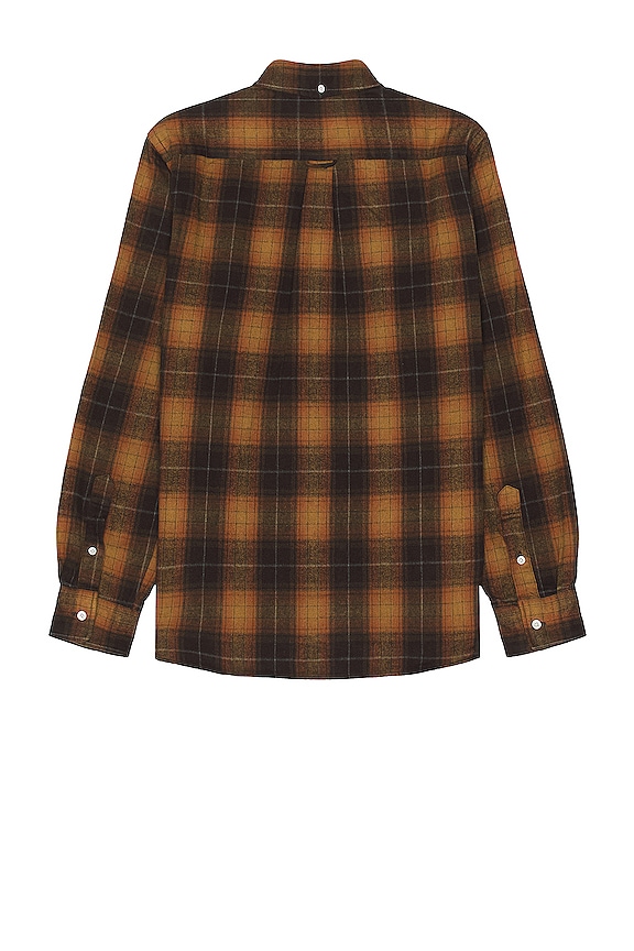 view 2 of 4 B.d. 30/2 Shaggy Check Shirt in Orange