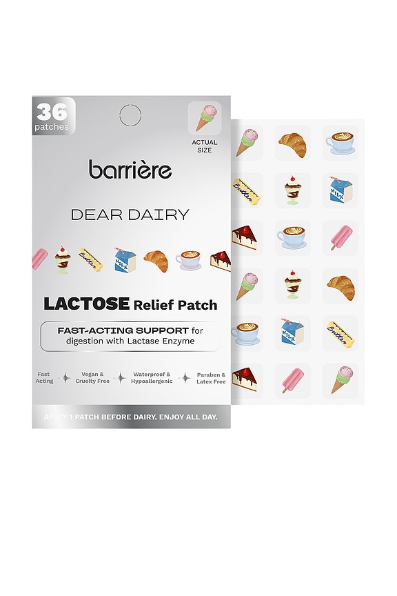 view 1 of 5 COMPLEMENTO  LACTOSE RELIEF PATCH in Milky Treats Symbols