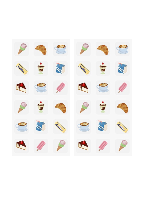 view 2 of 5 COMPLEMENTO  LACTOSE RELIEF PATCH in Milky Treats Symbols