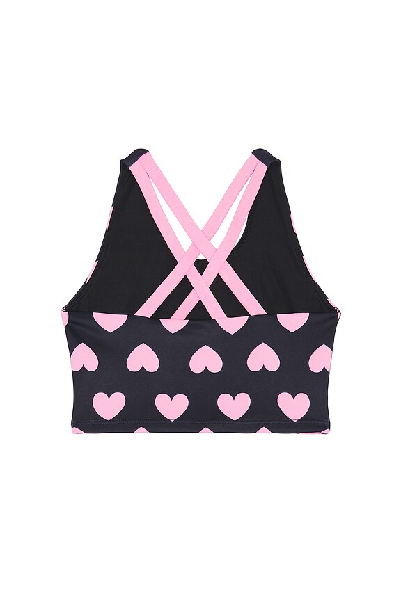 view 2 of 2 Kids Little Clementine Top in Love Hearts