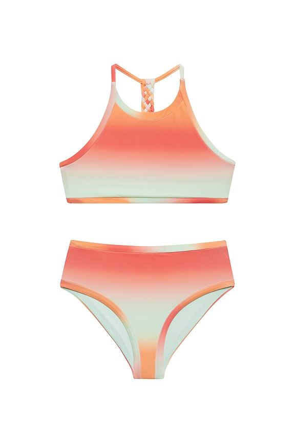 view 1 of 3 Little Bambi And Janie Set in Guava Jelly Ombre