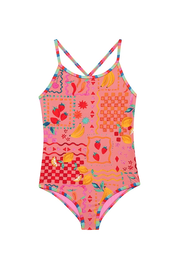 view 1 of 3 Little Julia One Piece in Passion Fruit