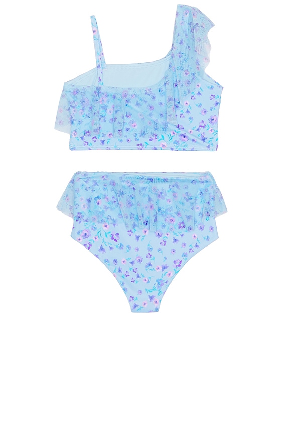 view 2 of 5 Kids Little Ava Top & Daisy Bottom in Iris Petal