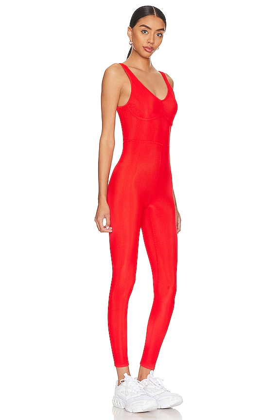 view 2 of 4 Rosalie Catsuit in Scarlet
